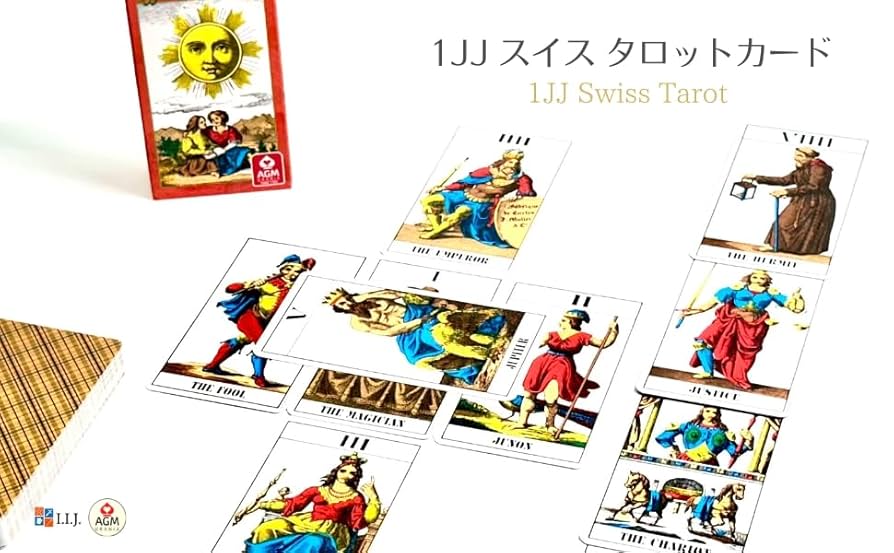 タロットカード ゴールデン アールヌーボー タロット 大アルカナ 22枚 Golden